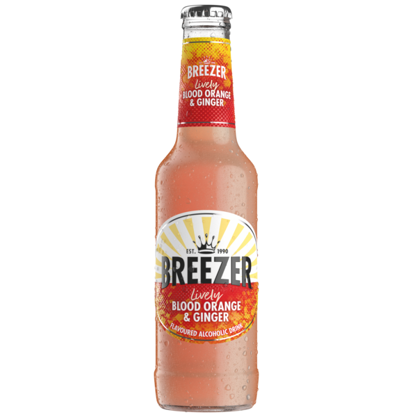 breezer blood orange & ginger